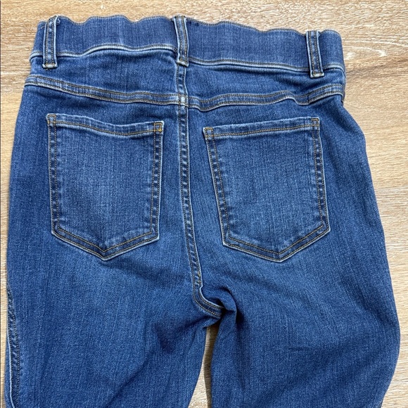 SPANX Size XS Flare & Wide Leg Jeans in Classic Blue high rise - Picture 8 of 10